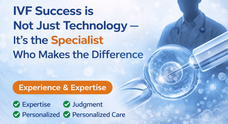 IVF Success is Not Just Technology – It’s the Specialist Who Makes the Difference