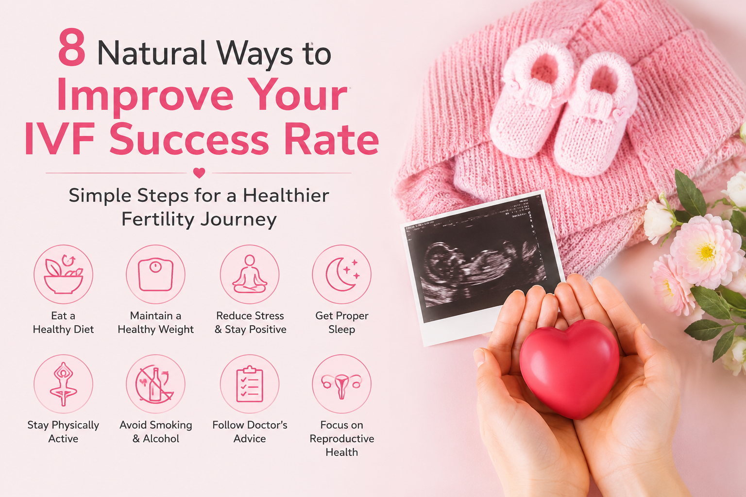 8 Natural Ways to Improve Your IVF Success Rate