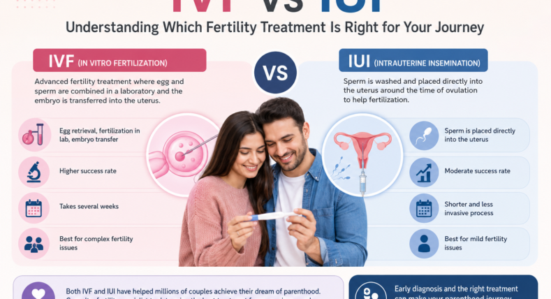 IVF vs IUI fertility comparison